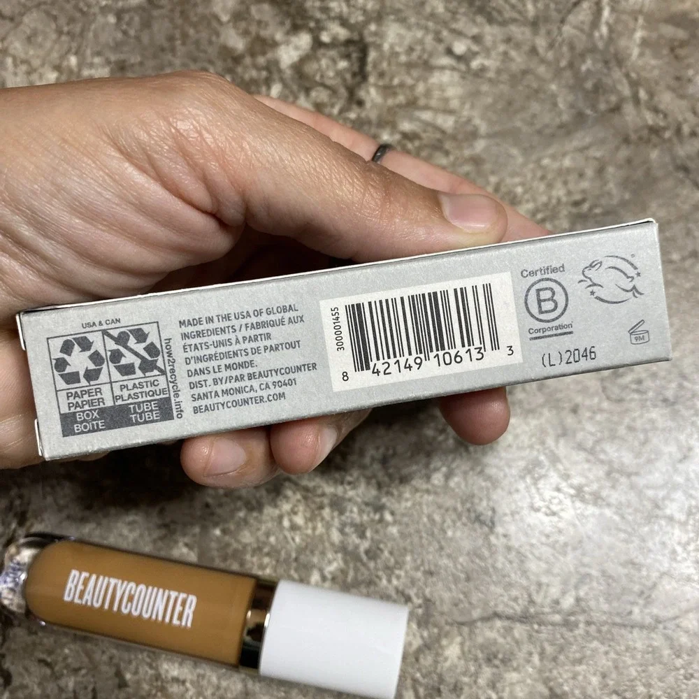 Beautycounter Skin Twin Creamy‎ Concealer Tan 3  NEW IN BOX
